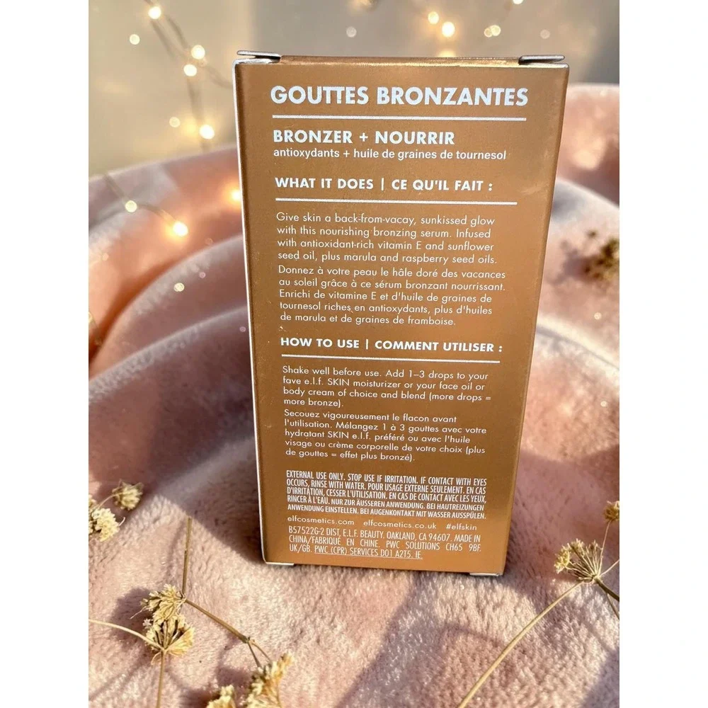 ELF SKIN - Bronzing Drops - 1 fl oz‎ - *NIB*